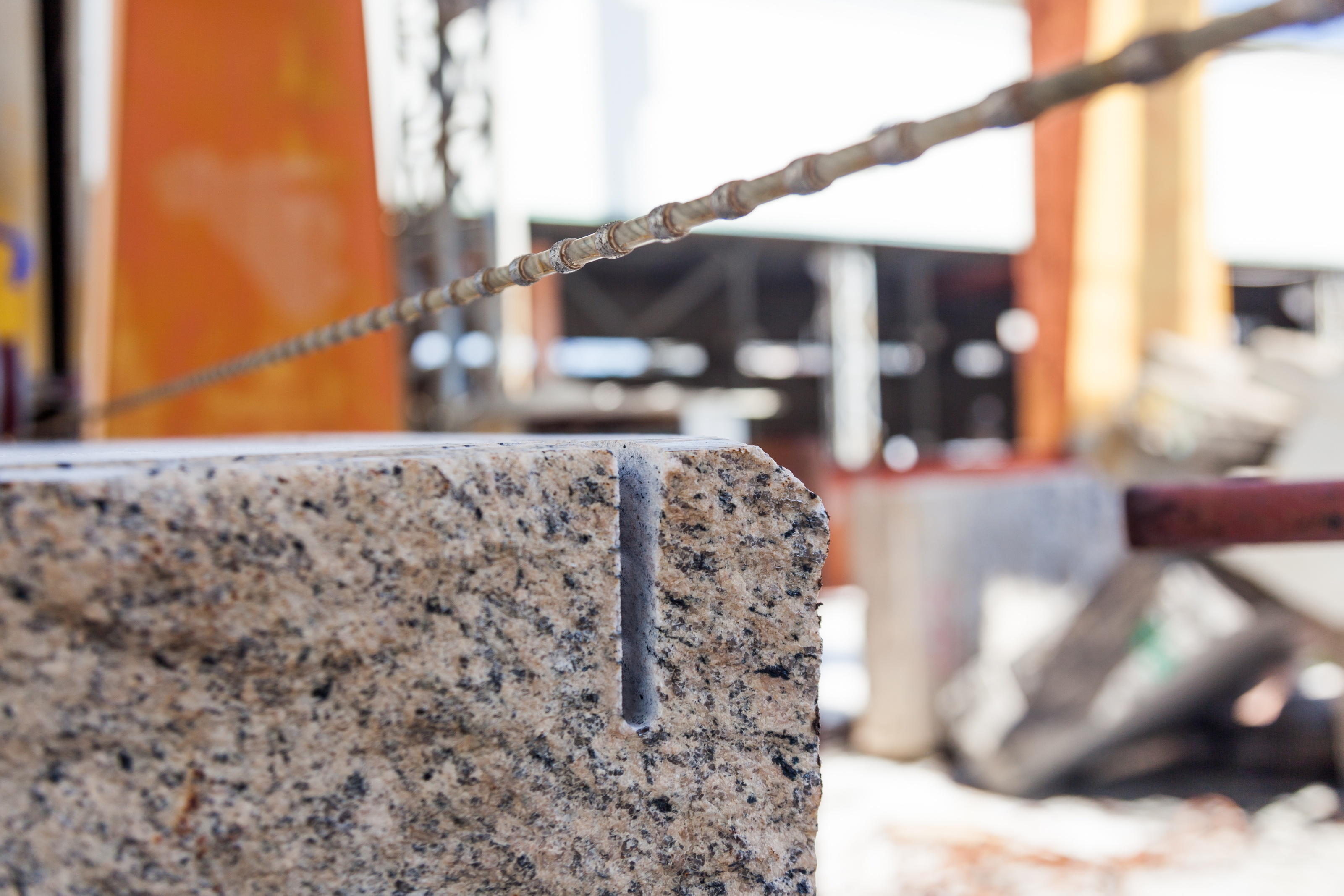 Wanlong CNC Diamentowa piła drutu do cięcia kamienia z granitu marmuru